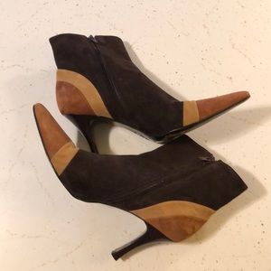 ANTONIO MELANI Shoes - ANTONIO MELANI SUEDE MULTI COLOR BOOTIES SZ 9 ANTONIO MELANI Shoes - ANTONIO MELANI SUEDE MULTI COLOR BOOTIES SZ 9